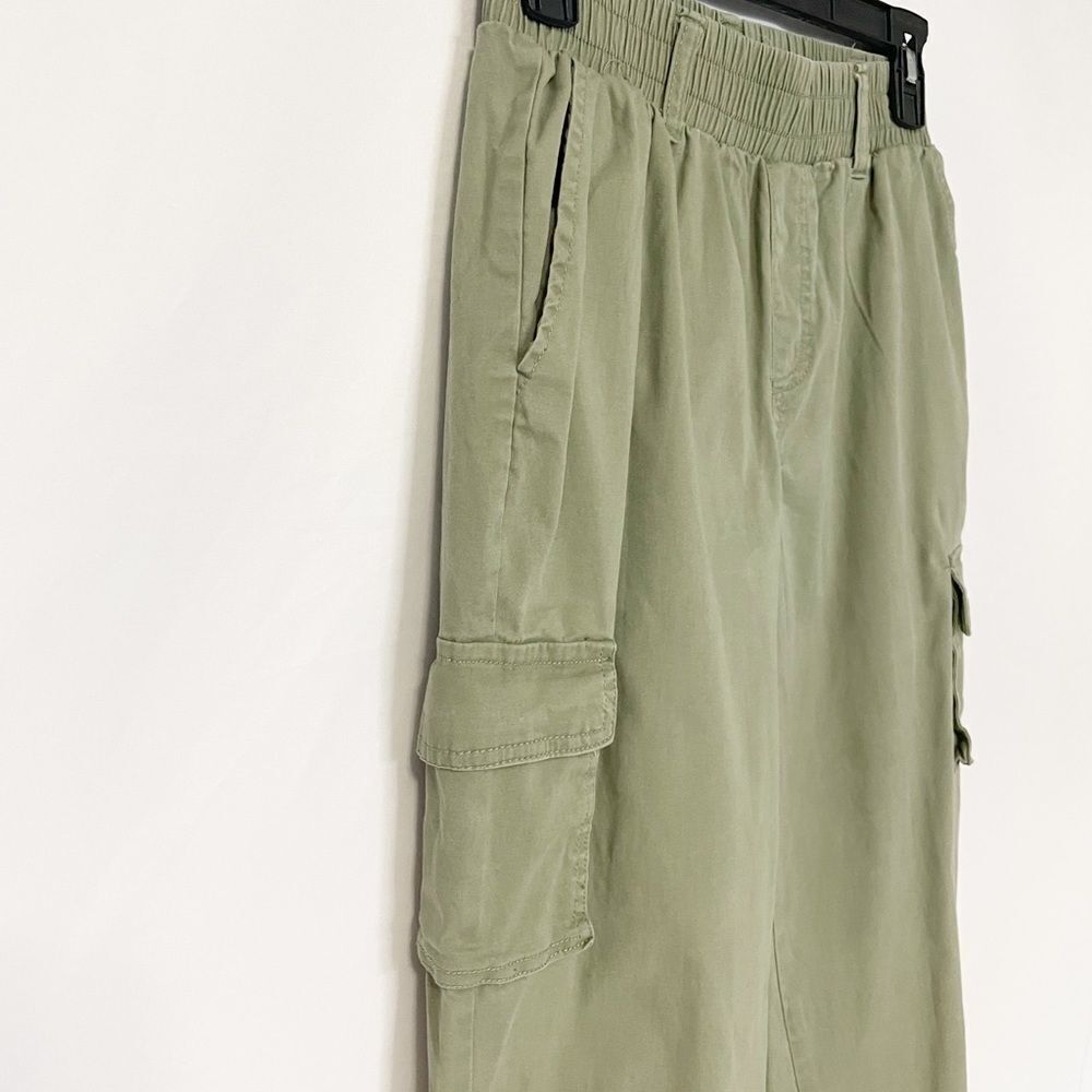 🟢Angel Kiss Cargo Joggers Olive Green Size 1 - Picture 4 of 8
